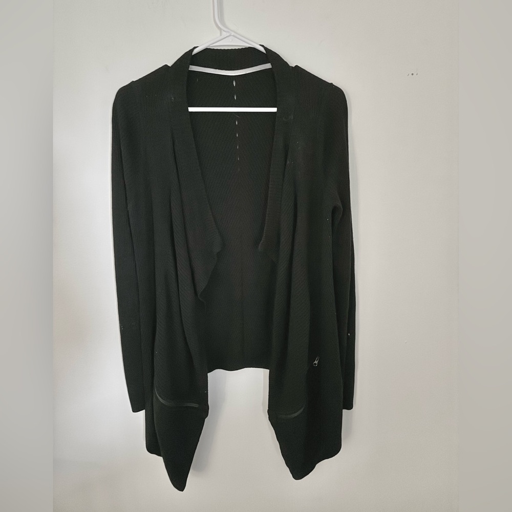 Lululemon Women’s Resolution Lightweight Wrap Open Knit Sweater, Size 4